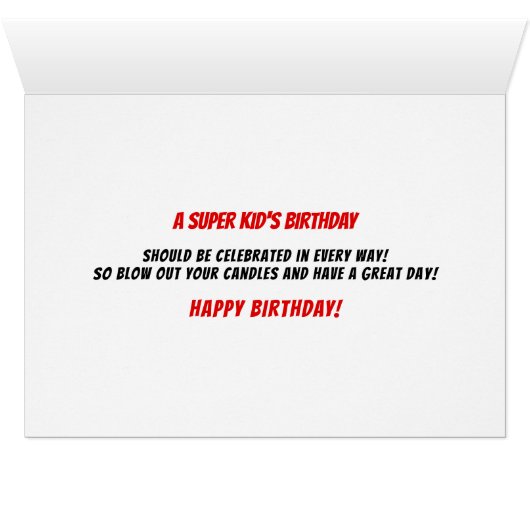 第8誕生日少年すごい赤漫画本 (内部横(下))