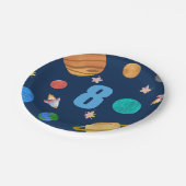 第8誕生日系太陽の惑星 ペーパープレート (アングル)