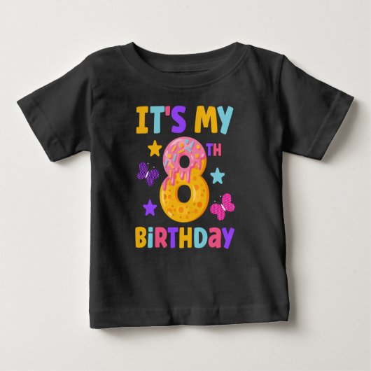 第8誕生日 ベビーTシャツ (正面)