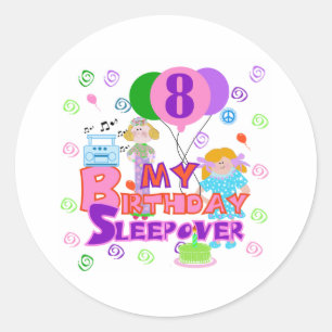 第8誕生日 ラウンドシール