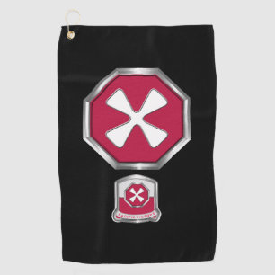 第8軍パッチとエンブレム ゴルフタオル