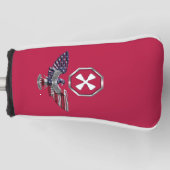 第8軍退役軍人 ゴルフヘッドカバー (正面)