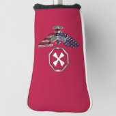 第8軍退役軍人 ゴルフヘッドカバー (回転90)