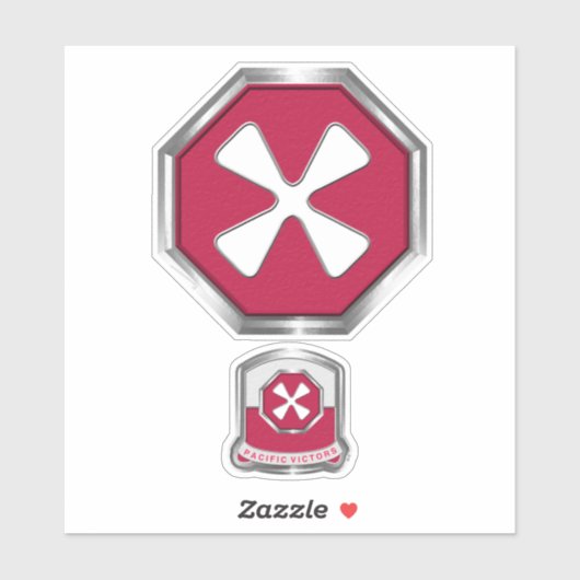 第8軍 シール (シート)