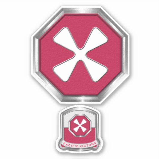 第8軍 シール (正面)