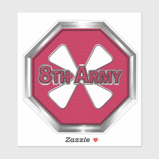 第8軍 シール (シート)