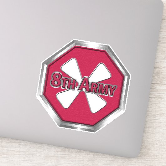 第8軍 シール (詳細)