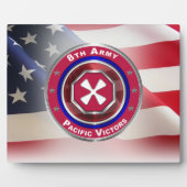 第8軍 フォトプラーク (正面)