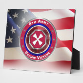 第8軍 フォトプラーク (側面)