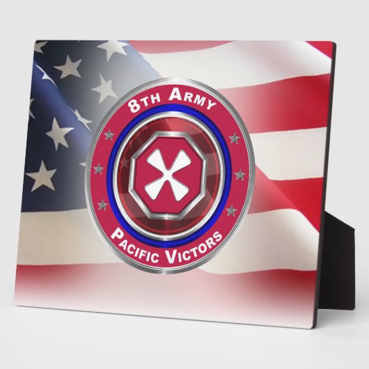 第8軍 フォトプラーク (側面)