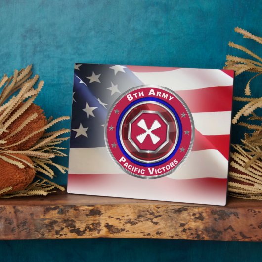 第8軍 フォトプラーク (側面)