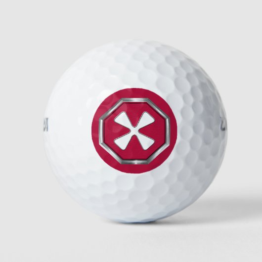 第8軍「太平洋援護兵」 ゴルフボール (正面)