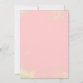 第80写真の誕生日のパーティの招待状 招待状 (裏面)