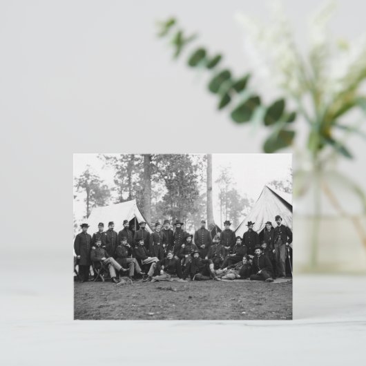 第80回ニューヨーク歩兵: 1863年 ポストカード (スタンド正面)