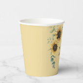 第80回バースデーパーティーひまわりフローラ 紙コップ (右)