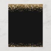 第80回バースデーパーティー予算招待状 (裏面)