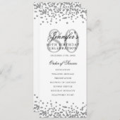 第80回バースデーパーティー感謝していプラン 招待状 (正面/裏面)