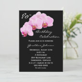 第80回バースデーパーティー招待蘭 招待状 (スタンド正面)