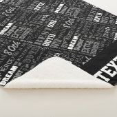 第80回バースデーパーティー特別モノグラパーソナライズされたム シェルパブランケット (3/4)