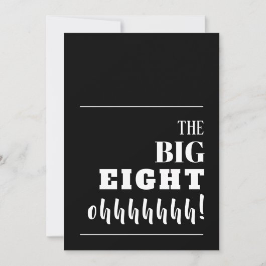 第80回大誕生会 招待状 (正面)