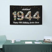 第80回誕生会フォトコラージュ設立1944 横断幕 (トレードショー)