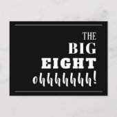 第80回誕生日パーティー招待状 ポストカード (正面)