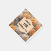 第80回誕生日会 スタンダードカクテルナプキン (角)