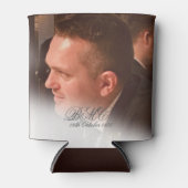 第80期男性誕生日シンプル写エレガント真 缶クーラー (正面)