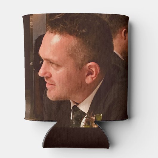 第80期男性誕生日シンプル写エレガント真 缶クーラー (裏面)