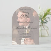 第80期男性誕生日フォトアーエレガントチ 招待状 (スタンド正面)