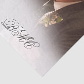 第80期男性誕生日モノグラムシンプル写真 薄葉紙 (詳細)