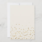 第80章おもしろいモダン写真80誕生日 招待状 (裏面)