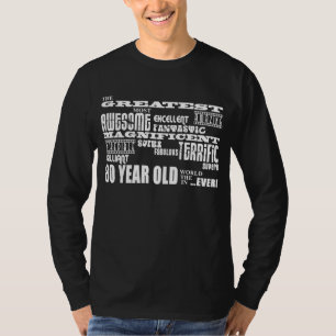 第80誕生会のすばらしい80歳 Tシャツ