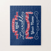 第80誕生日の世界の最も愛らしい80歳 ジグソーパズル (縦)