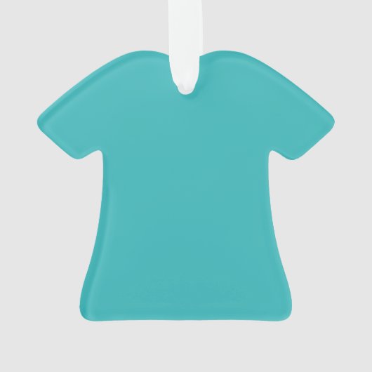 第80誕生日ほとんどのすばらしくカラフルな宝石のターコイズ オーナメント (裏面)