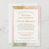 第80誕生日カードシャワーbyメールフォト招待状 招待状 (正面)