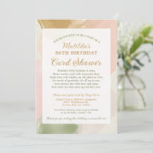 第80誕生日カードシャワーbyメールフォト招待状 招待状 (スタンド正面)