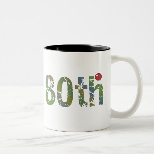 第80誕生日プレゼント ツートーンマグカップ (右)