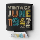 第80誕生日ヴィンテージ1942年6月限定版 缶クーラー (裏面)