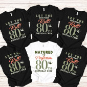 第80誕生日王 Tシャツ