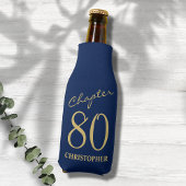 第80誕生日第80章青金ゴールド ボトルクーラー