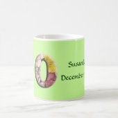 第80誕生日記念日のマイル標石のマグ コーヒーマグカップ (中央)