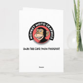 第80誕生日 カード (裏面)