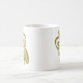 第80誕生日-数- 80 コーヒーマグカップ (中央)