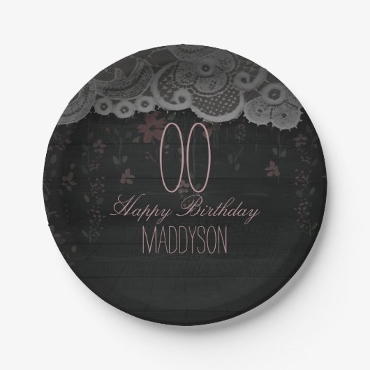 第80 85th第90第91第92第97第98第99誕生日 ペーパープレート (正面)