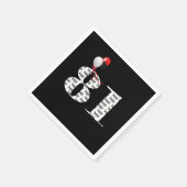 第81回誕生日パーティー風船 スタンダードカクテルナプキン (角)