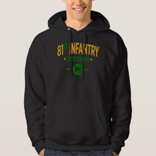 第81歩兵師団 – 米国軍隊 パーカ (正面)