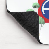 第82の落下傘兵、年長のジャンプの翼空輸 マウスパッド (コーナー)