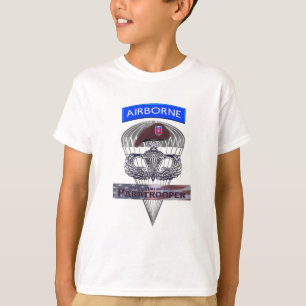 第82回空挺シニア・ジャンパー、アメリカ国旗 Tシャツ