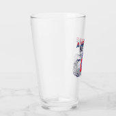 第82回空挺師団アメリカ国旗のジャンプ翼 タンブラーグラス (右)